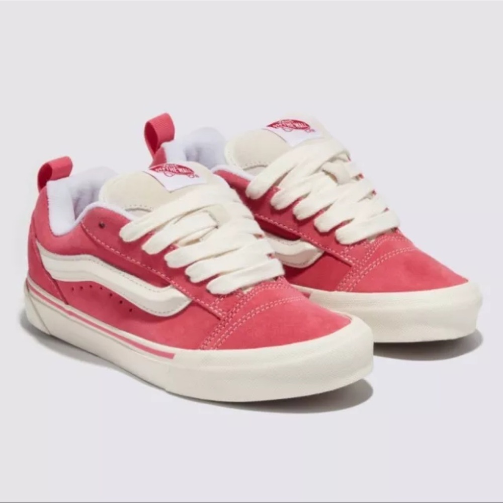 Vans Knu Skool Iconic Shoes Pink - Picture 5 of 16